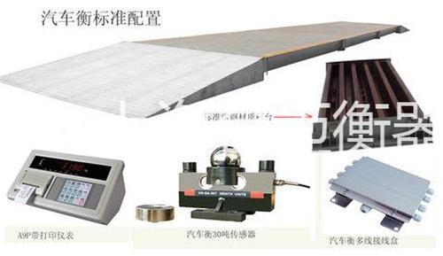 電子地磅結構,電子地磅有哪些配件